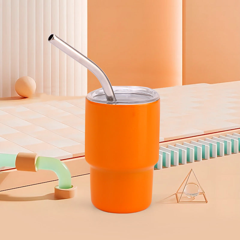 Wholesale Tumbler Ice Bullies Cup Stainless Steel Shot Glass 3oz Household Straw Cup Car Car Cup